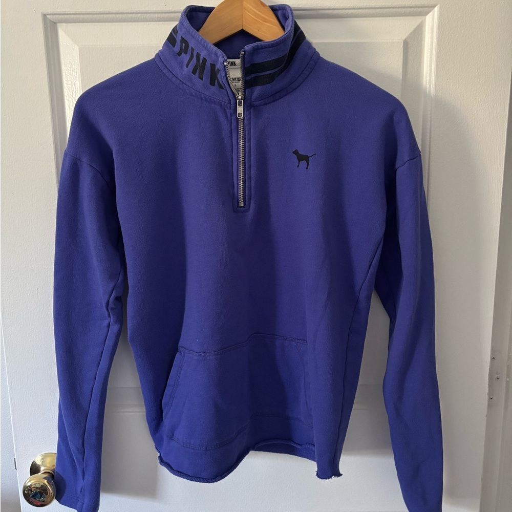 Victoria's Secret PINK Quarter Zip Sweatshirt
